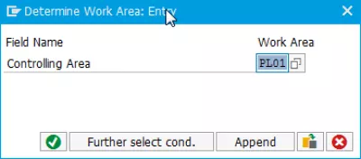 SAP version 0 is not defined for fiscal year : Controlling area SAP selection